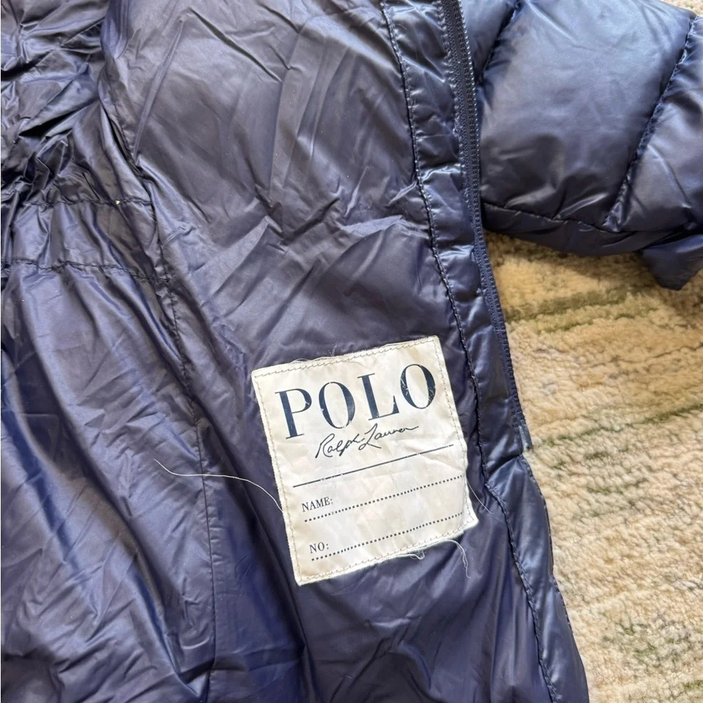 Polo by Ralph Lauren Dark Blue Quilted Jacket - Picture 4 of 14